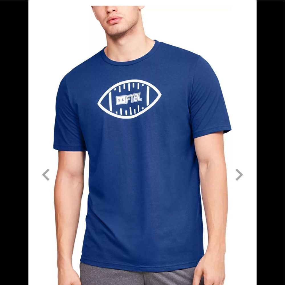 Under Armour Men's Football T-Shirt - Picture 2 of 4